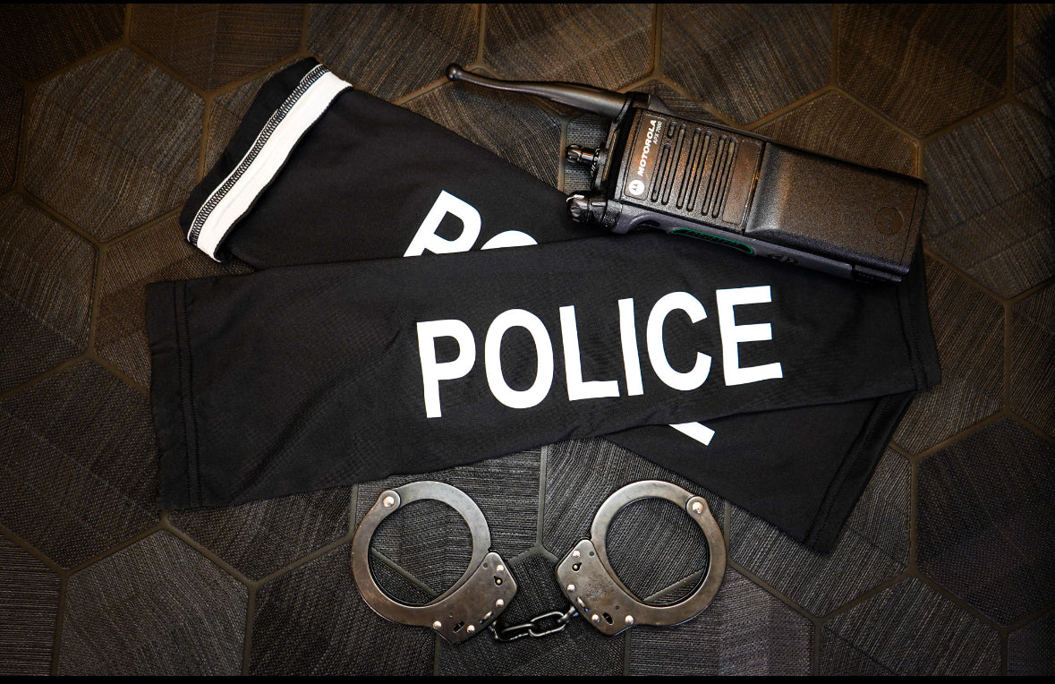 ID Sleeve- Black POLICE