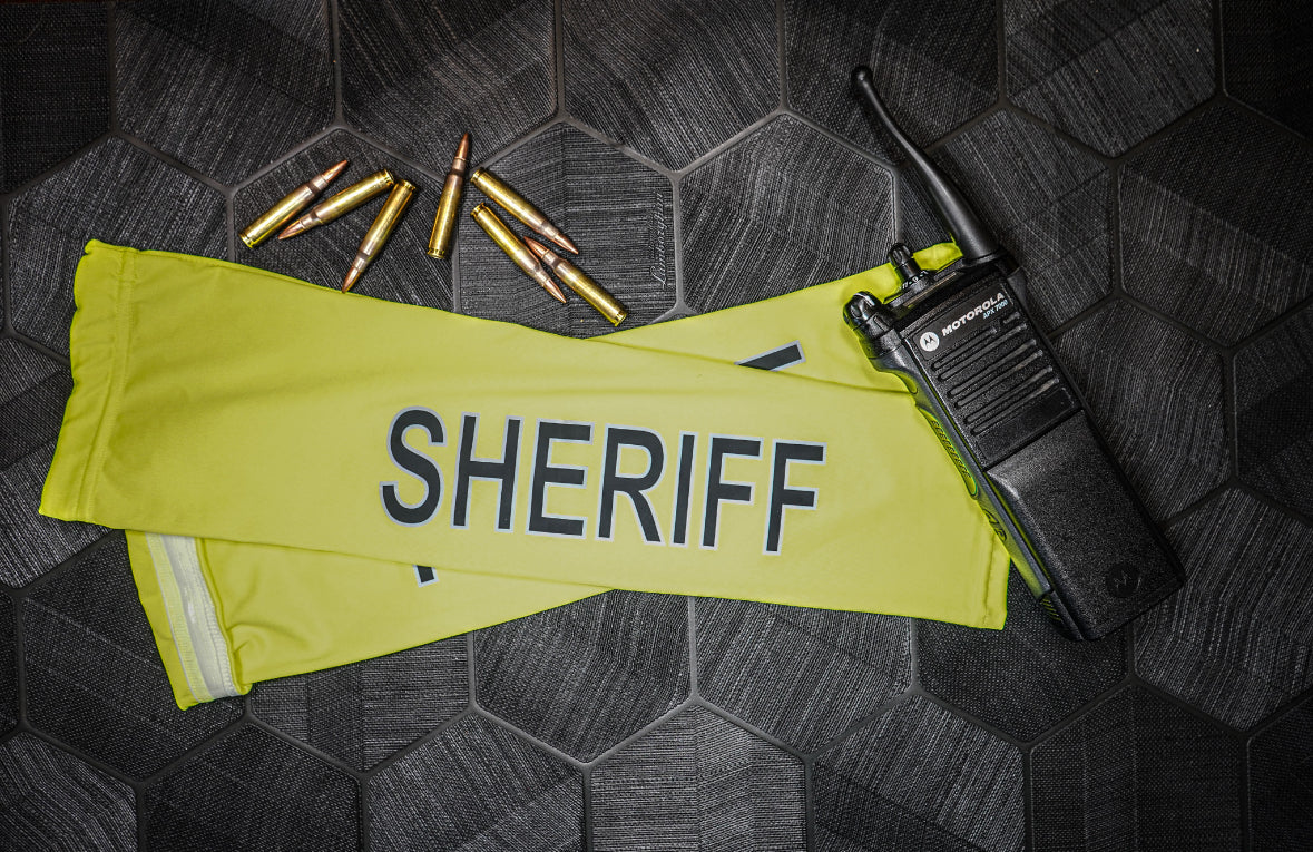 ID Sleeve- Neon SHERIFF