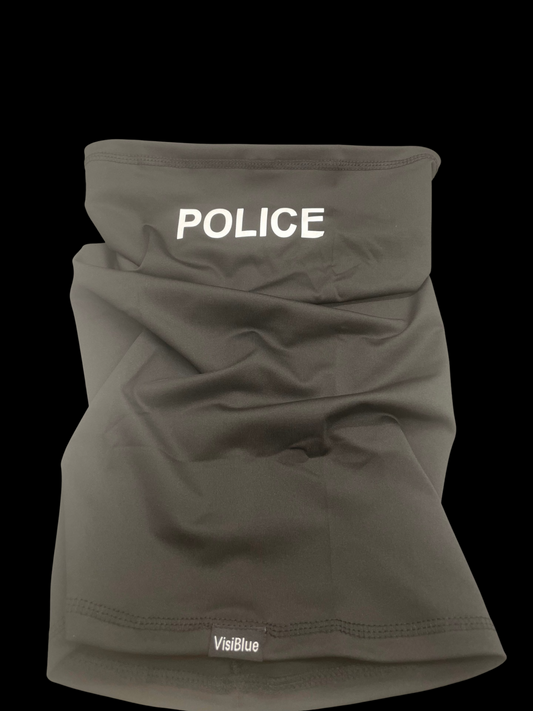 Neck Gaiter- BLACK POLICE