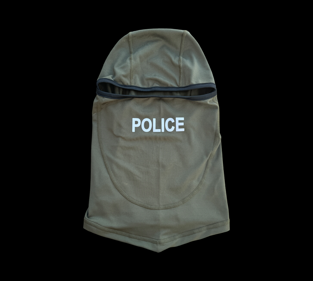 Police Balaclava- Ranger Green - VisiBlue