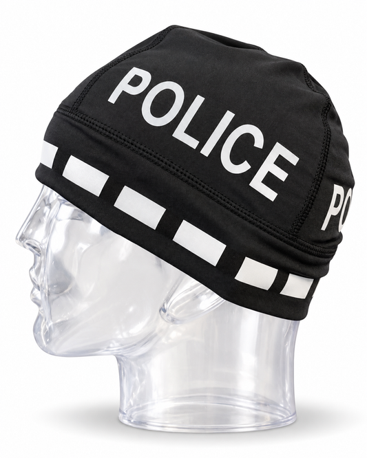 VisiBlue Black POLICE Beanie