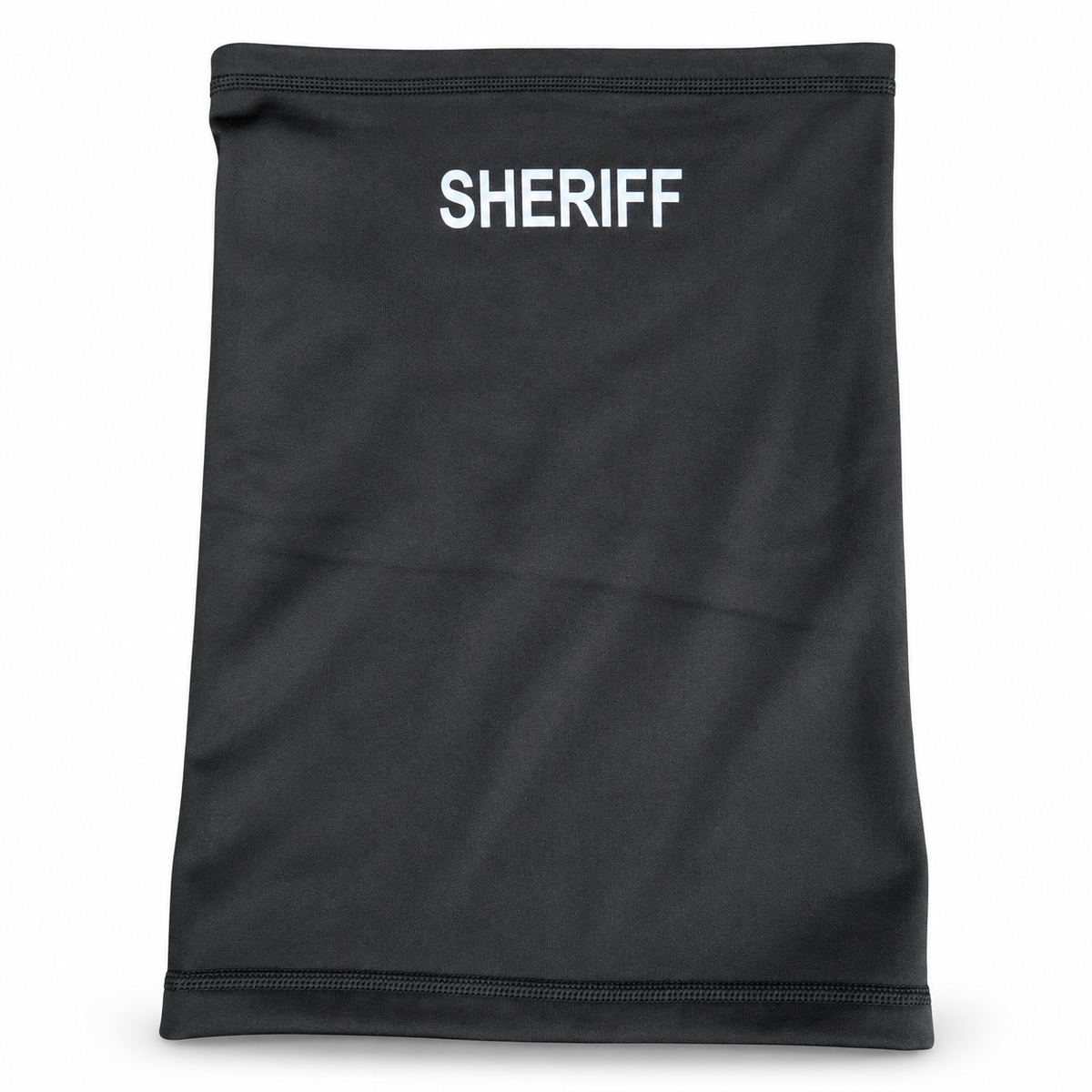 VisiBlue Black SHERIFF Neck Gaiter