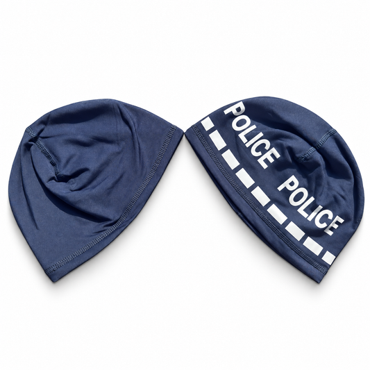 VisiBlue Navy Reversible POLICE Beanie