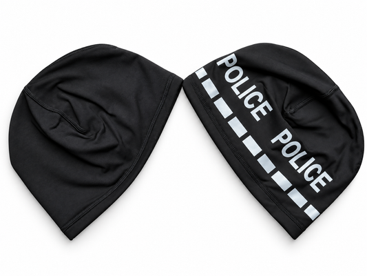 VisiBlue Reversible Black POLICE Beanie